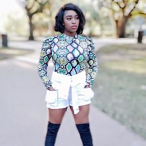 Diamond Snake Bodysuit